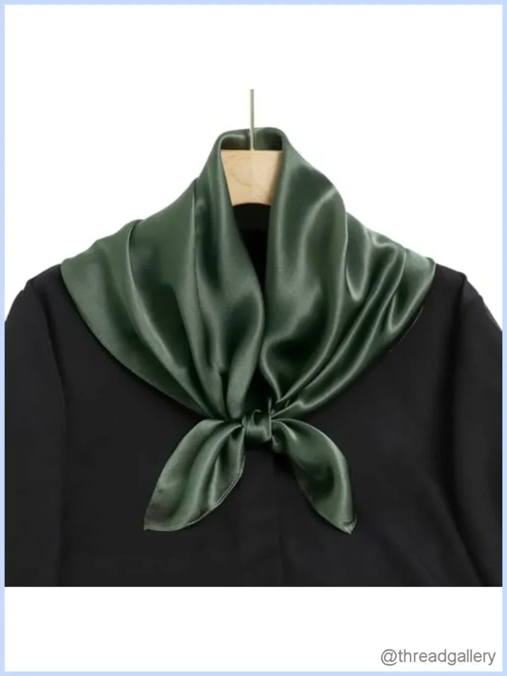 27x27 Pure Mulberry Silk Square Scarf - Lightweight Neckerchief & Headscarf